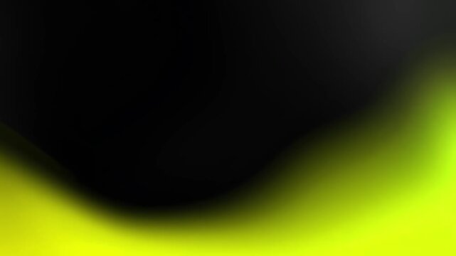 Glowing Yellow Gradient on Black Background
