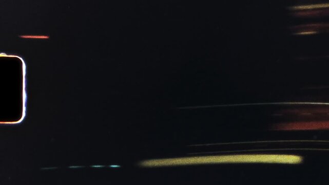 Slow Shutter Speed At Night Shoot On 8mm Film Camera 4K