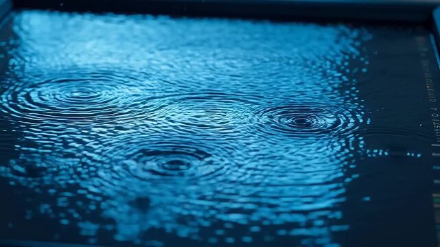Digital Rainfall: Visualizing Raindrop Impacts in Micro Scenes
