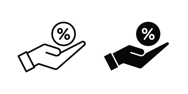 Commission icon graphic design symbols vector illustration