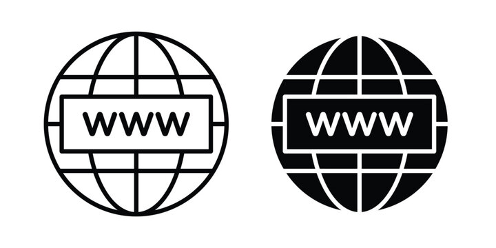 Domain icon graphic design symbols vector illustration