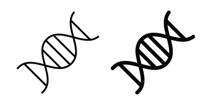 Genetic icon graphic design symbols vector illustration