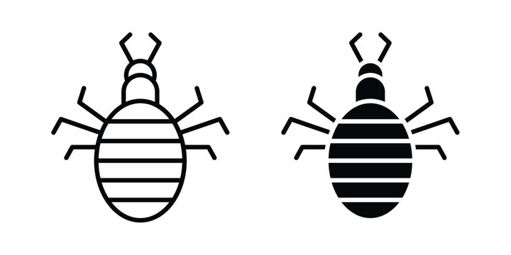 Louse icon graphic design symbols vector illustration
