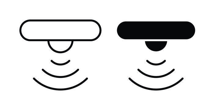 pir sensor icon graphic design symbols vector illustration