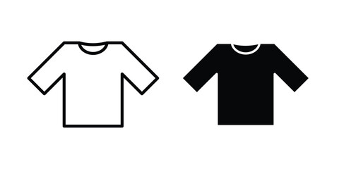 Naklejka premium Shirt icon graphic design symbols vector illustration