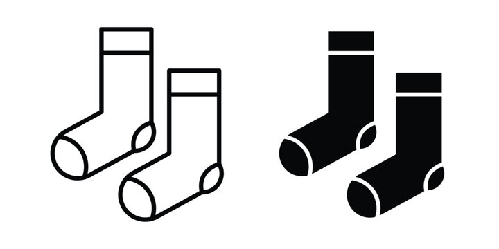 Women socks icon graphic design symbols vector illustration