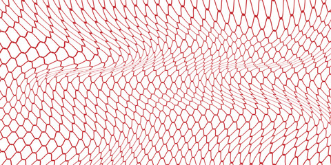 Mesh texture for fishing net. Seamless pattern for sportswear or football gates, volleyball net, basketball hoop, hockey, athletics. Abstract net background for sport. Vector © Arya