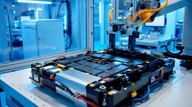 Robotic Precision: Battery Module Dismantling in Green Factory