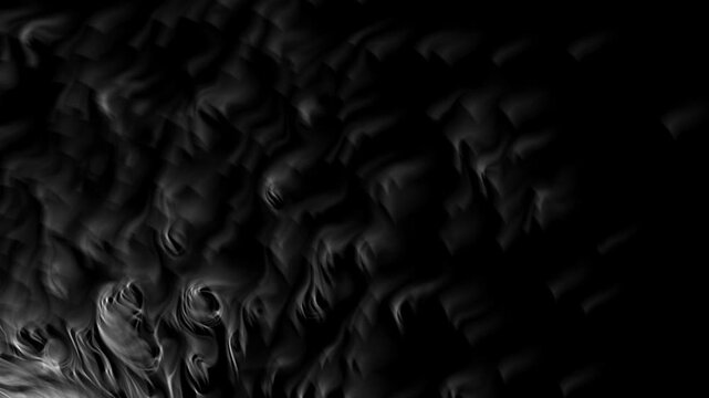 Soft luminous waves gently flowing from lower left corner creating dreamy cinematic atmospheric visual motion
