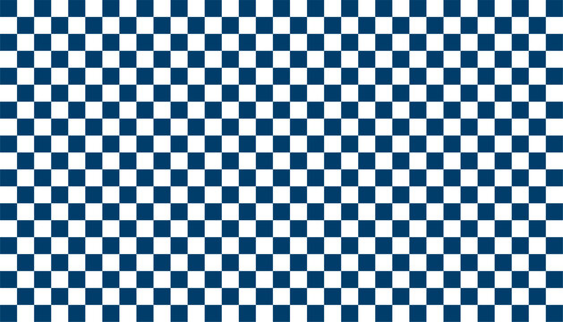 minimal blue white square checkered texture banner