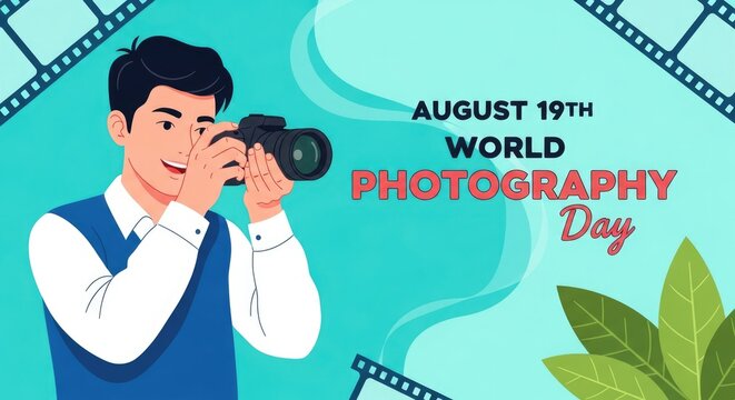 Celebrating world photography day on august 19th with a passionate photographer