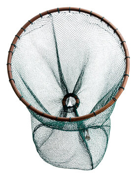 Fishing net isolated on transparent or white background