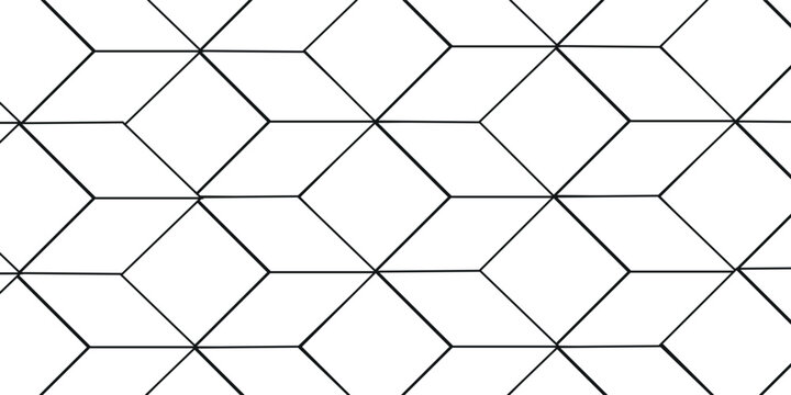 Minimalist 3D isometric cube pattern vector background
