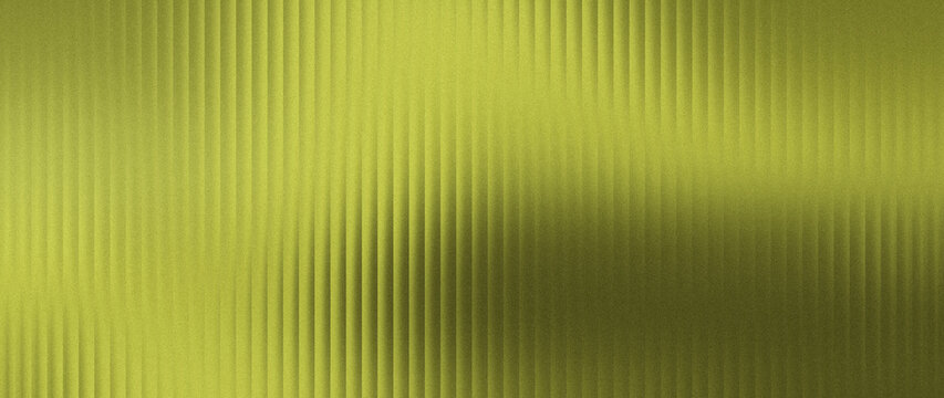 Grainy fluted texture background in yellow, chartreuse gradient for landing page backdrop of digital marketing campaign.