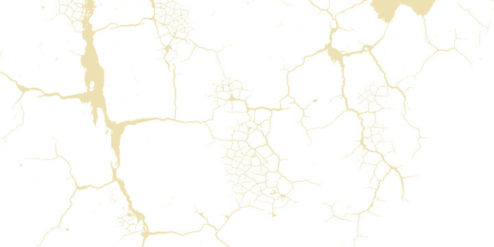 Elegant gold marble crack texture vector background with background luxurious abstract wallpaper glamorous material backdrop artistic cracking distressed fracture illustration metallic