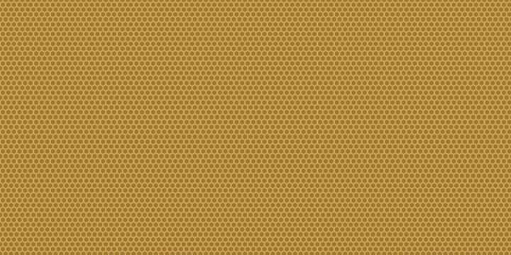 Textura de panal con peque&ntilde;os hex&aacute;gonos geom&eacute;tricos en color marr&oacute;n dorado