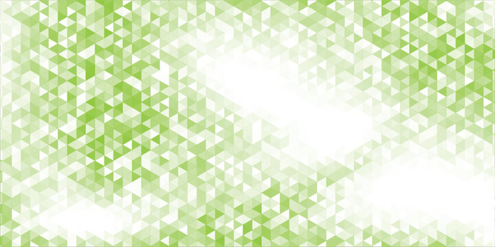 Fresh spring season textile print repeat pattern with modern polygons vector art