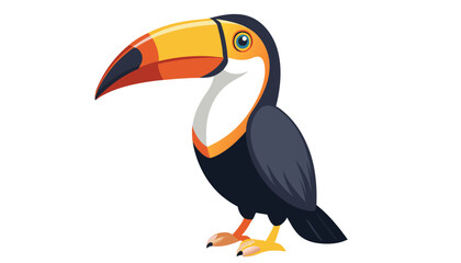 Toucans bird clipart vector illustration © Nayon