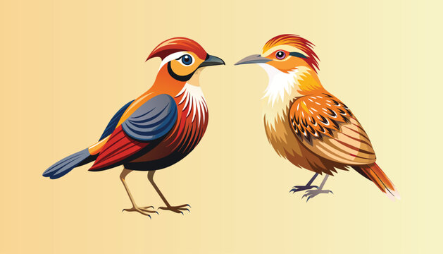 bird clipart vector illustration