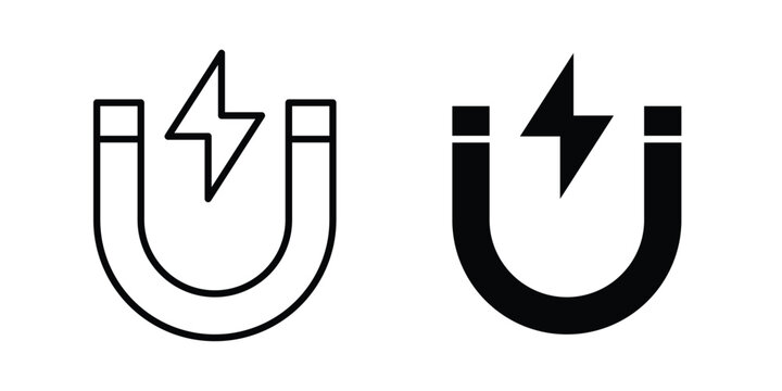Magnet icon for Graphic Design Projects. EPS10