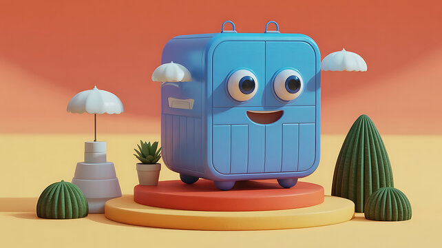 Parcel box mascot cartoon character set with face and emotions. Happy flying express package delivery hero. Mail support icon with sad broken and spoiled cargo pack. Shipping packaging game 