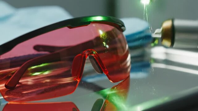 Medical Laser Equipment and Safety Glasses