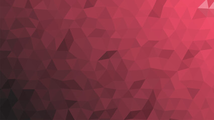 Obraz premium Abstract geometric background with red triangles