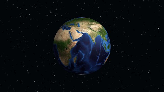 Earth Zoom Animation to Bobo-Dioulasso City in Burkina Faso Africa