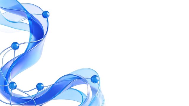 クリーンな3D抽象背景