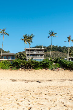 Volcom surf team house overlooking the Pacific Ocean in North Sh