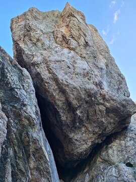 rock in the mountains