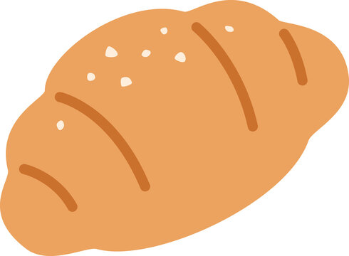 vector image of bread