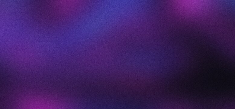 Deep purple and blue gradient noise background with soft light effects, abstract texture