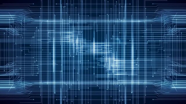Sophisticated Electronic Schematic Showcasing Information Transfer With Protection Features