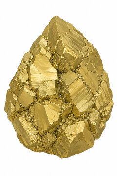 Vector illustration of pentlandite mineral