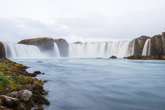 The Iconic Go&eth;afoss Waterfall Iceland