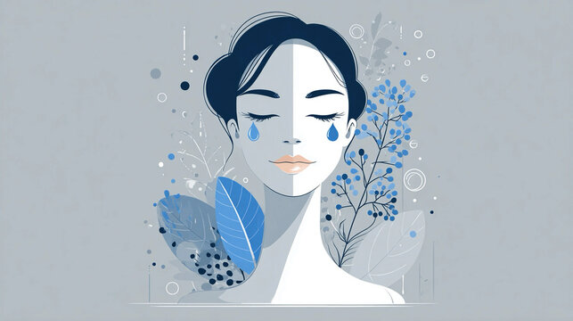 Skin hydration dermal balance concept highlighting functional moisture regulation awareness integrative wellness guidance preventive hydration strategies lifestyle care practices sustainable 