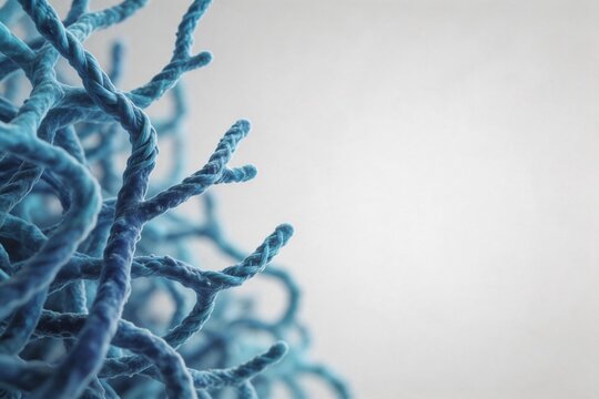 Blue textured fibrous structure