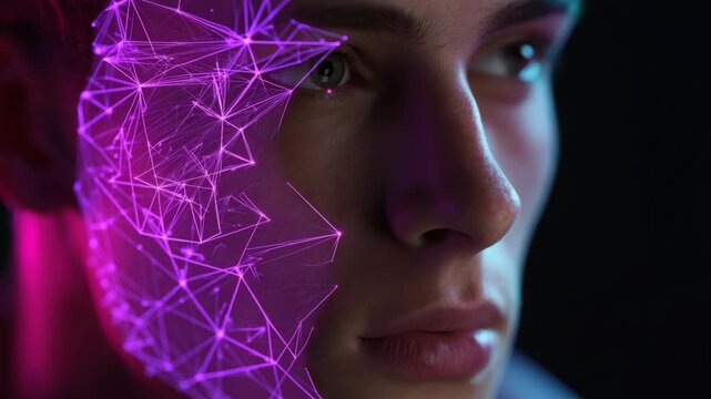 Futuristic Digital Humanity with Neural Network Visualization