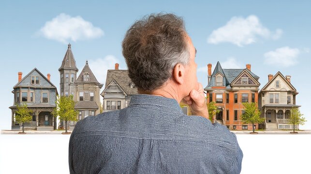 A real estate investor considering buying multiple investment properties in a growing neighborhood.