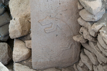 Gobekli Tepe Neolithic archaeological site in Sanliurfa, Turkiye © EvrenKalinbacak