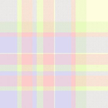 Kingdom pattern tartan check, conceptual textile texture vector. Sensual seamless background fabric plaid in light and light yellow colors.