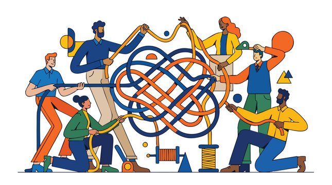 Unified diverse team architecting simplicity from chaos to drive breakthrough innovation and strategic growth for enterprise clients