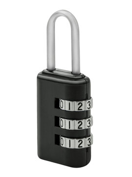 1 Zahlenschloss Hintergrund transparent PNG cut out  Combination Lock