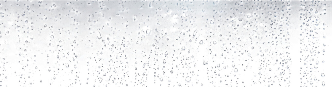 Water drops window glass storm moody dark dense rainy texture overlay PNG transparent background