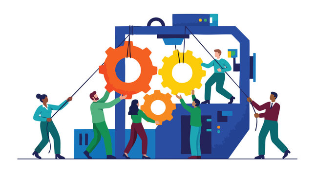 Empowered Diverse Team Orchestrating Complex Business Synergy and Scalable Solutions for High-Growth Enterprise Success