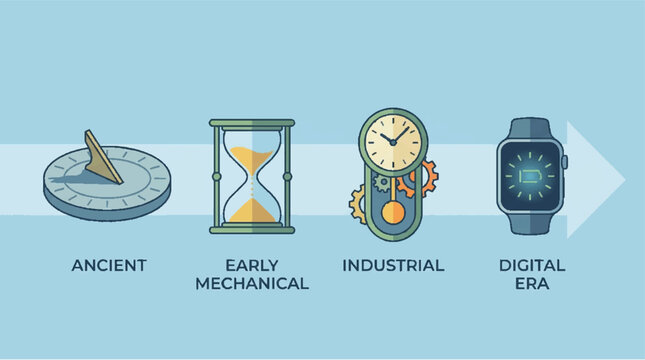 Evolution of Timekeeping: Sundial to Smartwatch