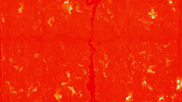Flashing dissolving 3D trippy animated background with dark psychedelic tunnel visual effects illusion and dynamic patterned motion graphics design abstract flickering lighting in red yellow colours