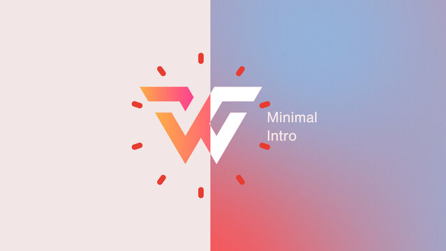 Minimal Elegant Logo Reveal with Soft Gradient and Clean Animation