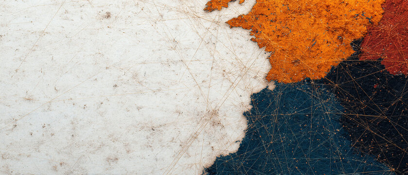 A network of interconnected maps and lines symbolizing global food distribution